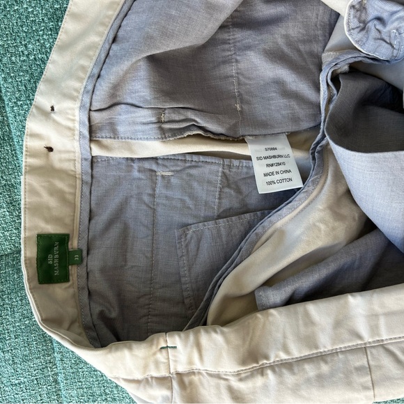 Sid Mashburn Tex Sport Trouser in Stone AP all purpose twill. - Picture 6 of 10